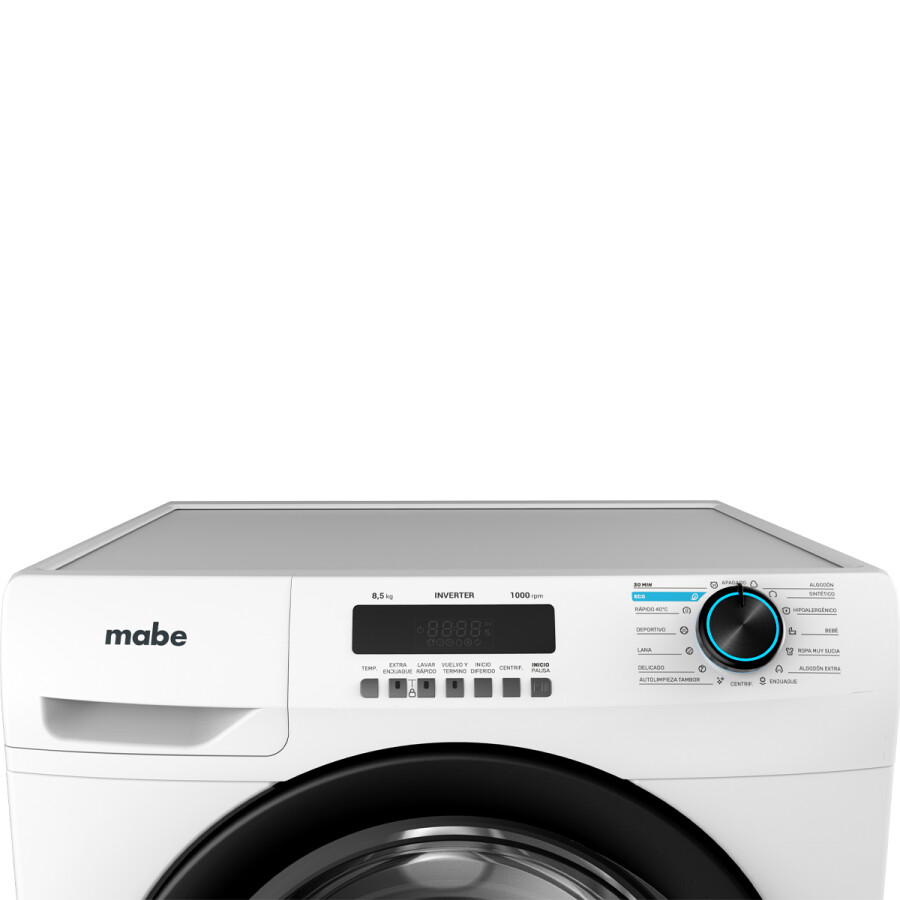 Lavarropas MABE 8,5K LFMA0810SB0 INVERTER Lavarropas MABE 8,5K LFMA0810SB0 INVERTER