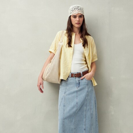 CAMISA LOLA Manteca