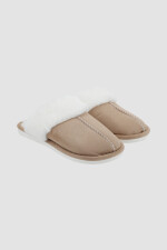 Pantufla warm slippers Beige