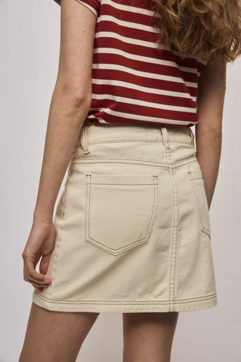 FALDA PRITA Beige