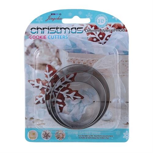 Cortante P/Galletitas Metal X3Uds.Circulo Me.cortante P/galletitas Metal X3uds.circulo