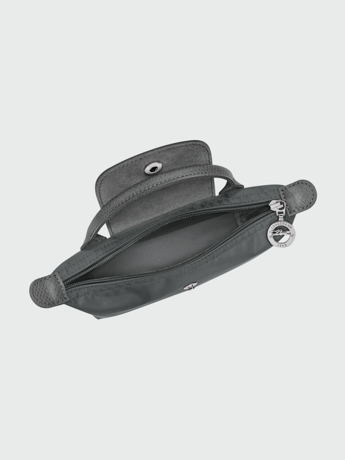 LONGCHAMP - LE PLIAGE ONE, CARTERA POUCH Charcoal