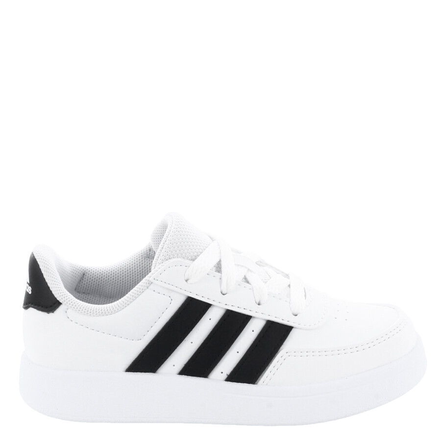 Championes Infantiles Adidas Breaknet Lifestyle Court Blanco - Negro