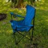 Silla Plegable De Camping Con Portavasos Exteriores Funda Variante Color Azul