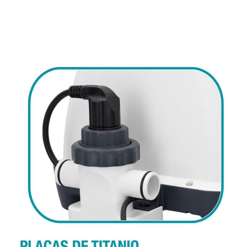 INTEX SISTEMA CLORACION SALINA 2GR/H QS200 HASTA 8327 LTS Intex Sistema Cloracion Salina 2gr/h Qs200 Hasta 8327 Lts