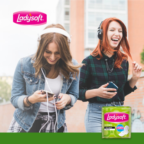 Toallitas Femeninas Ladysoft Toalla Normal con Alas 4 Packs de 8 Unidades Toallitas Femeninas Ladysoft Toalla Normal con Alas 4 Packs de 8 Unidades