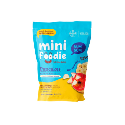 Pancakes de banana y manzana Mini Foodies Pancakes Ban/manz Mini Foodies