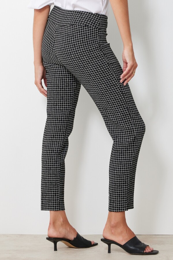 Pantalon Cuadros NEGRO/BLANCO