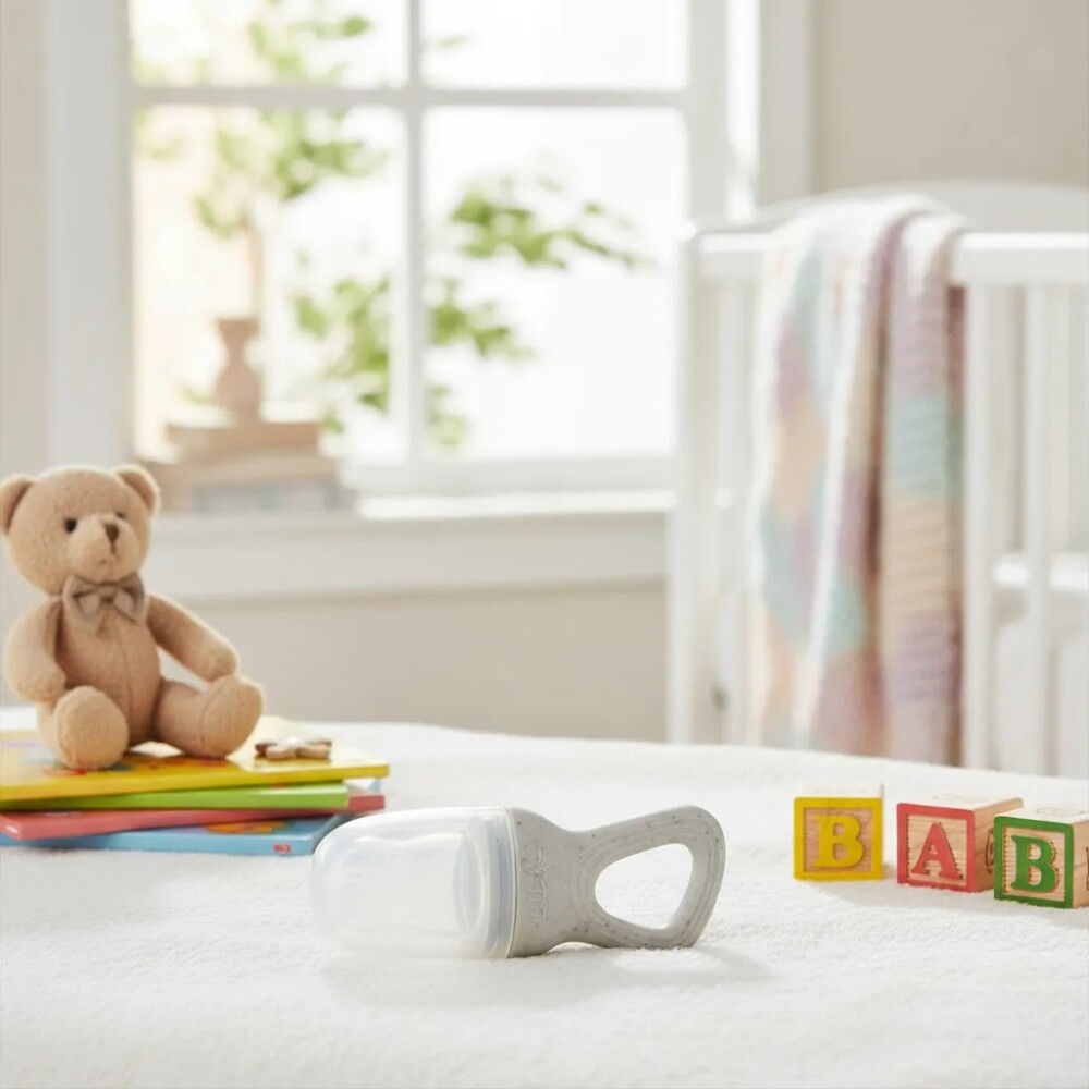 Mordillo alimentacion KIKKABOO Beige