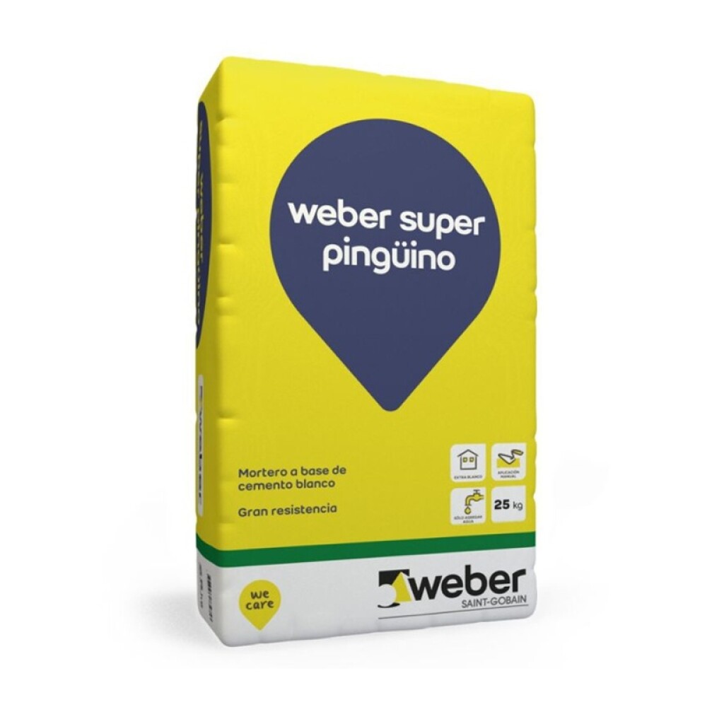 WEBER SUPER PINGUINO x 25 kg. Weber Super Pinguino X 25 Kg.