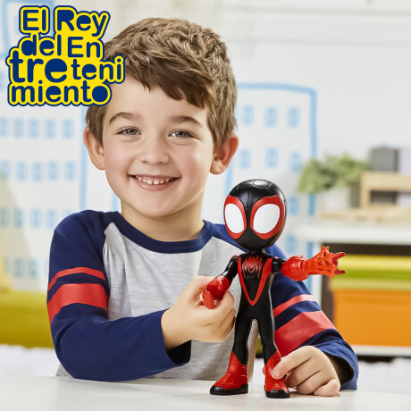 Figura Spidey Marvel Spiderman Miles Morales Ghost Miles Morales