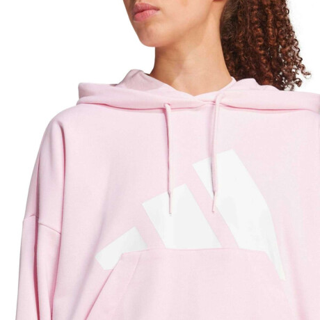 Abrigo Essentials Big Logo French Terry Loose de Mujer Rosado