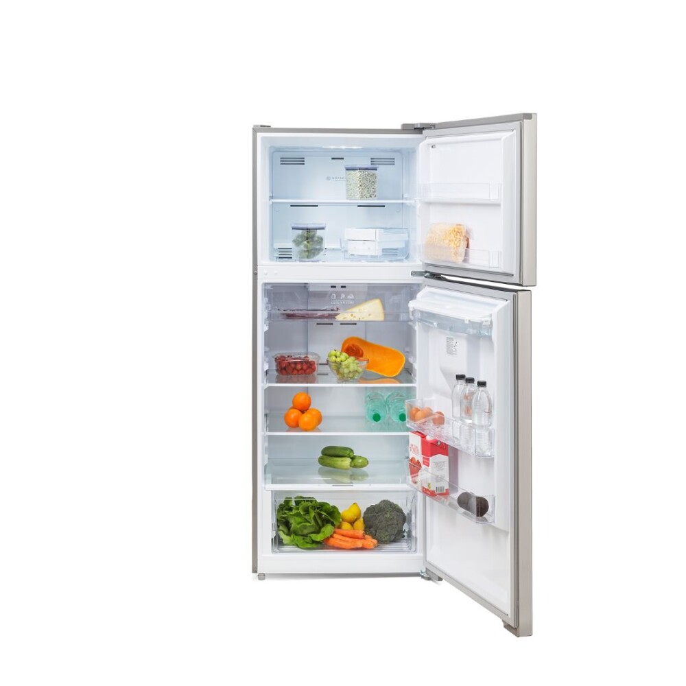 Heladera con Freezer - RJ 571 INV 411L Inverter No Frost con Dispensador - Inox - James Heladera con Freezer - RJ 571 INV 411L Inverter No Frost con Dispensador - Inox - James