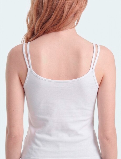 MUSCULOSA BÁSICA BLANCO