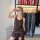 Falda Soren MARRON