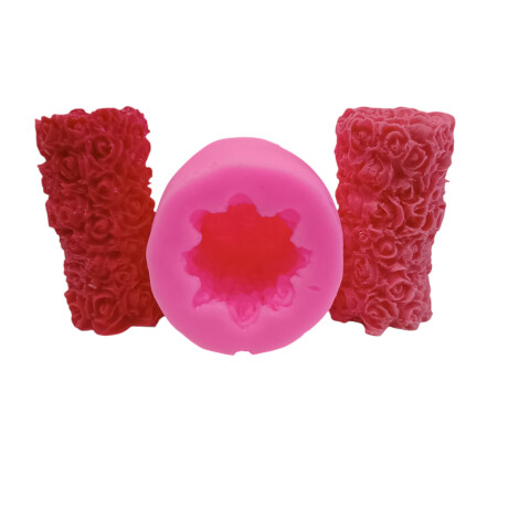 Molde de silicona para jabón y vela Molde de silicona para jabón y vela