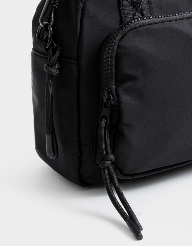 Bowling Cartera Bowling Puffy - Negro