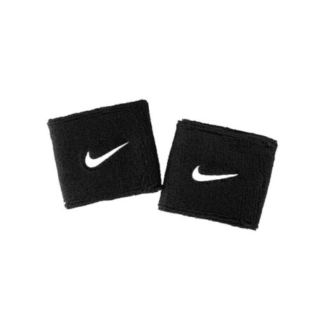 Muñequera Nike Swoosh Wristbands Black/White S/C