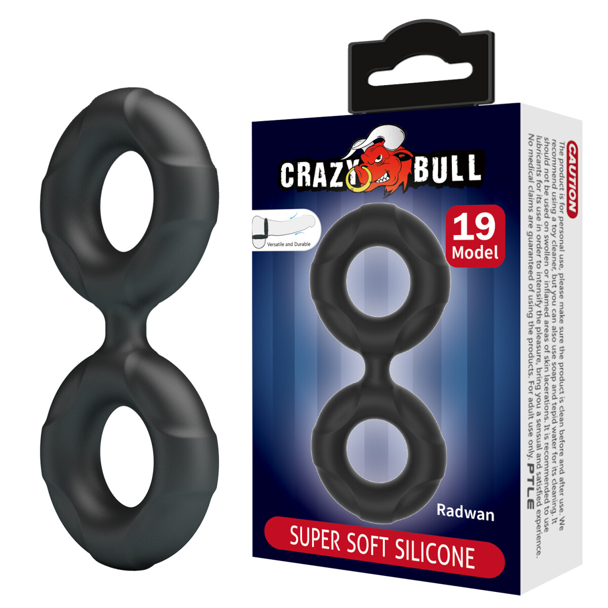 Anillo Silicona SUper Suave Radwan Crazy Bull 