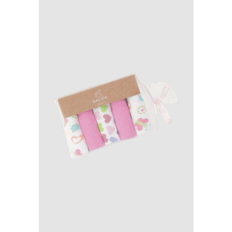 Pack babitas rosa Rosado