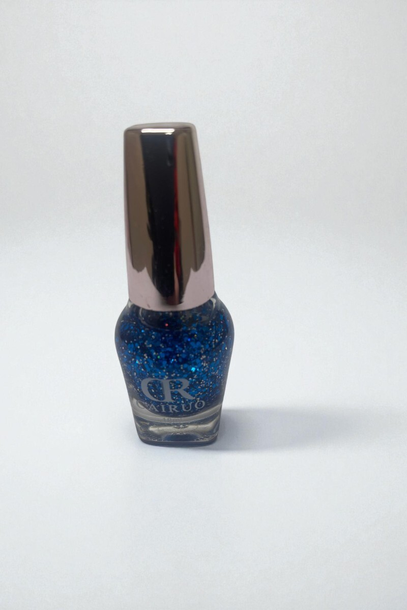 Esmalte glitter Azul