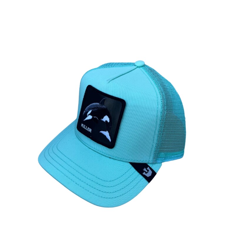 Gorra Goorin Bros Trucker Baseball - The Killer Orca Verde Agua