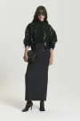 BOMBER NAILA Negro
