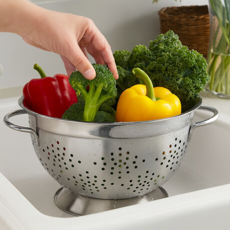 Colador de Acero Inoxidable Garinox 30 cm Colador de Acero Inoxidable Garinox 30 cm