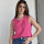 Blusa Franca fucsia