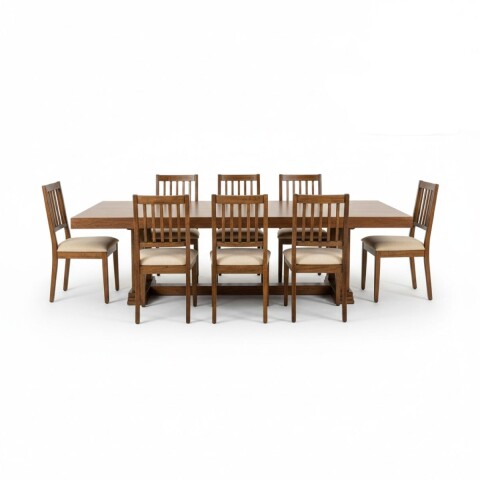 JUEGO COMEDOR JCM002 8 PUESTOS - CREMA 305540 (CD) Unica