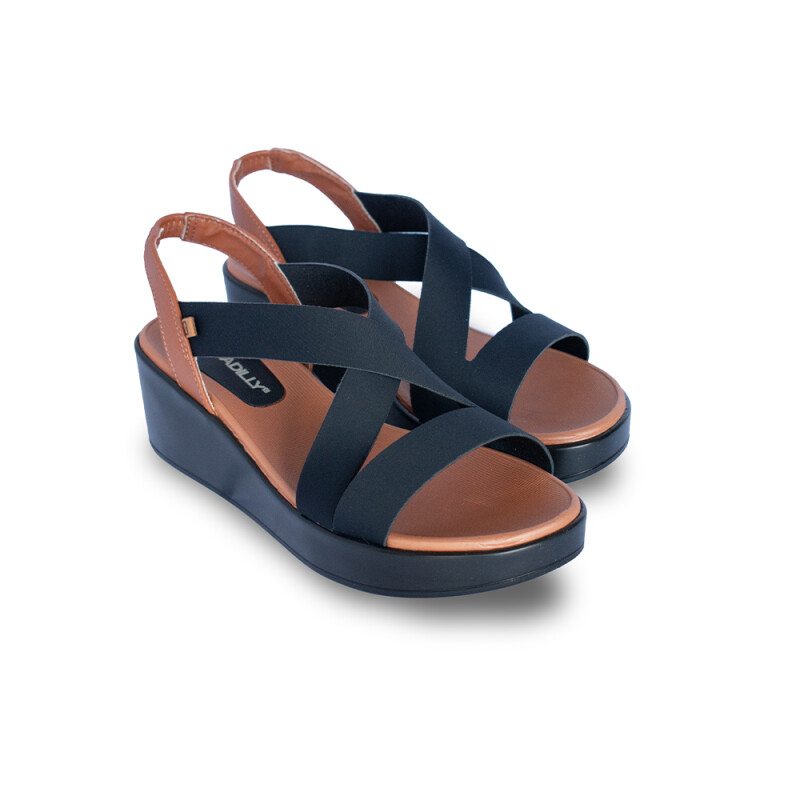 Sandalia de dama Piccadilly BLACK/BROWN