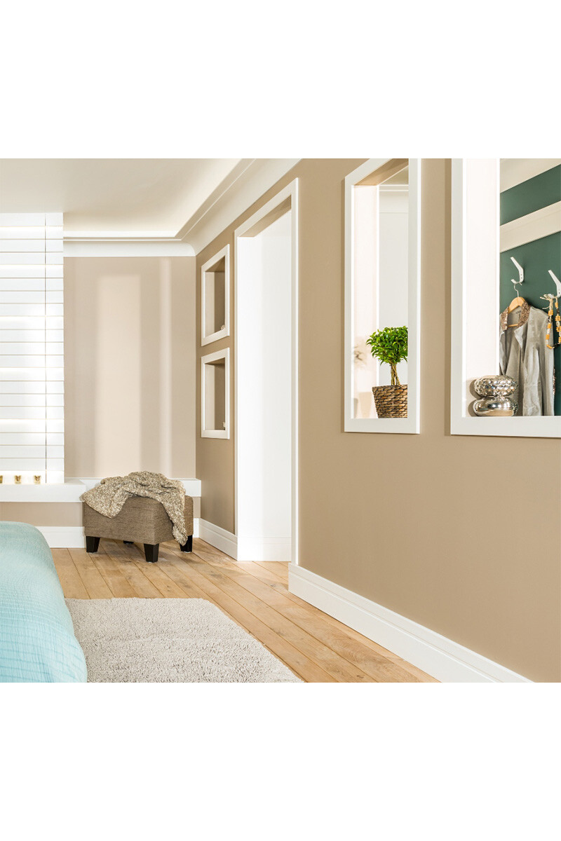 Zocalo WB5 ZOCALO EN POLIESTIRENO EXTRUIDO BLANCO WB5 (50X13X2440MM)