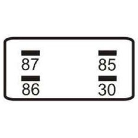 RELAY - RELAY GM 12V 96190187 4TF 30A DNI RELAY - RELAY GM 12V 96190187 4TF 30A DNI