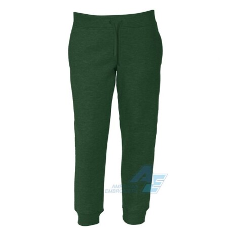 Pantalón de felpa con puño adulto Verde inglés