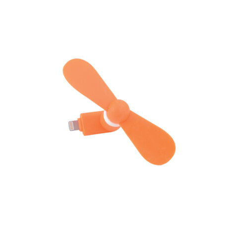 Mini ventilador para Iphone Naranja