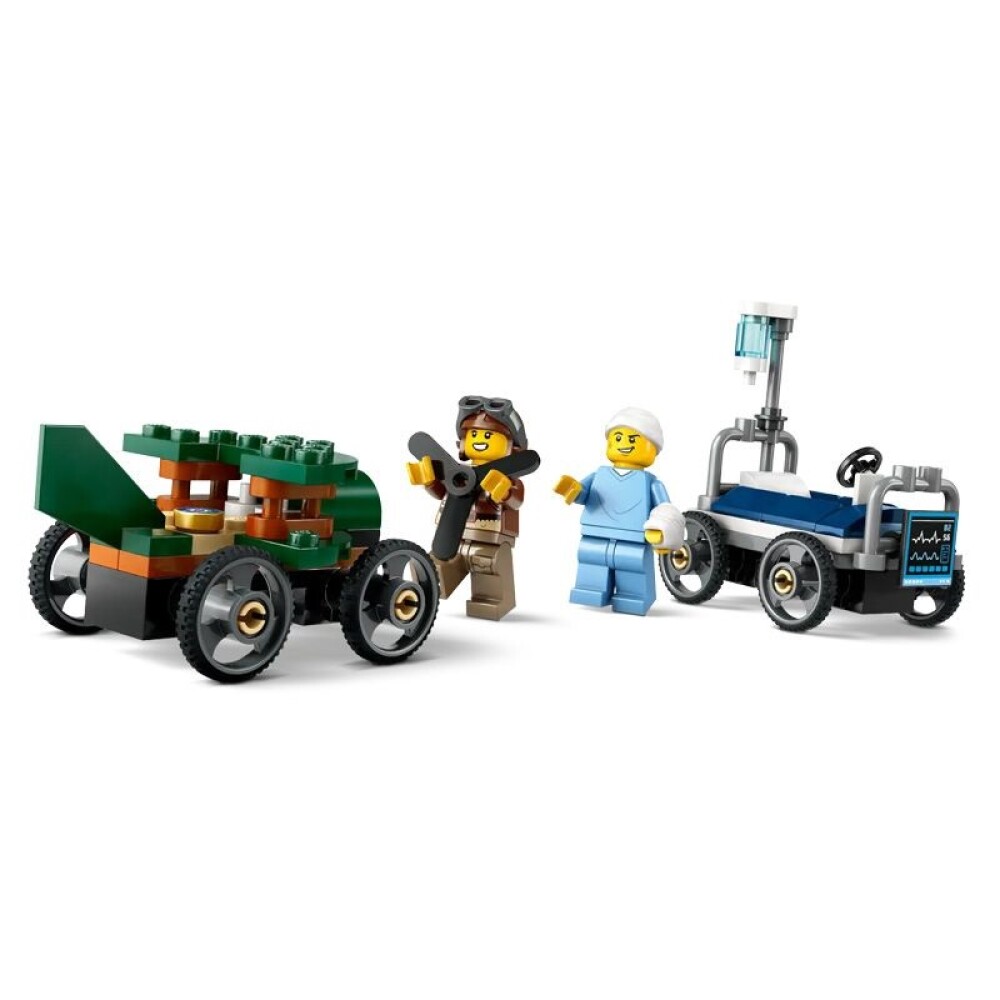 LEGO City Avión vs. Cama de Hospital 5+ LEGO CITY AVION VS CAMA DE HOSPITAL +5