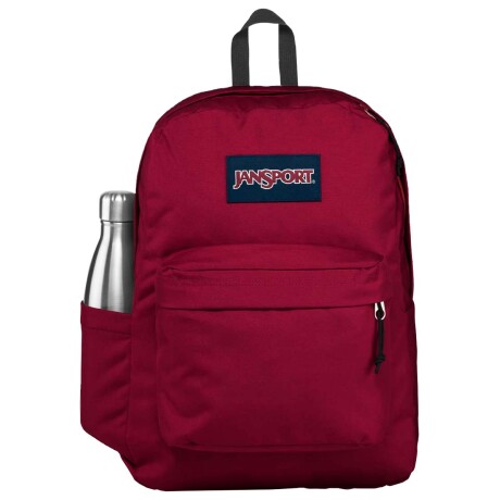 Mochila Jansport Superbreak 25 L Original Unisex Bordó