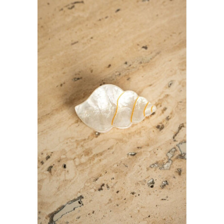 Broche Caracola Nacar