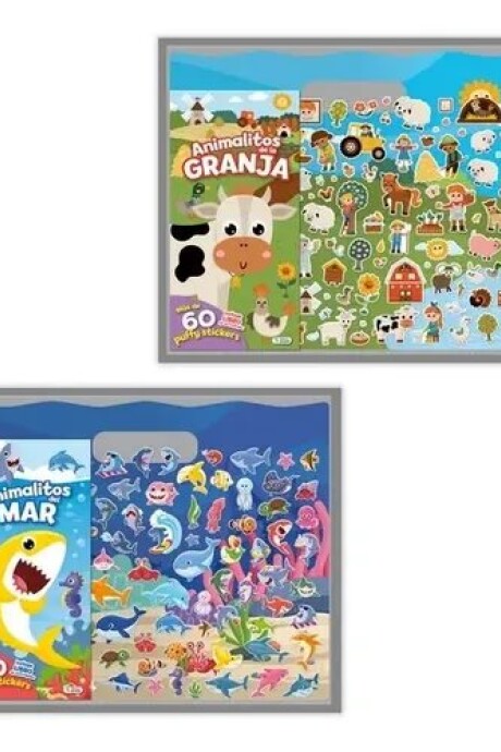 ANIMALITOS DE LA GRANJA - STICKERS Y LIBRO DE ACTIVIDADES ANIMALITOS DE LA GRANJA - STICKERS Y LIBRO DE ACTIVIDADES
