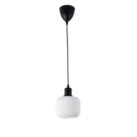ARTEFACTO COLGANTE DECORATIVO PIRCE SMALL Luminaria Colgante Pirce Small Negro