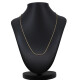Cadena en oro 18k amarillo, fina. Largo 45cm Cadena en oro 18k amarillo, fina. Largo 45cm