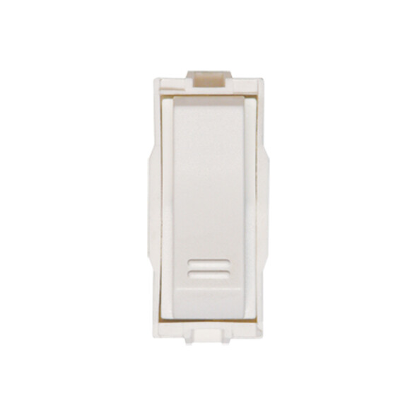 Módulo llave unipolar 10A 250V - Visione blanco C53102