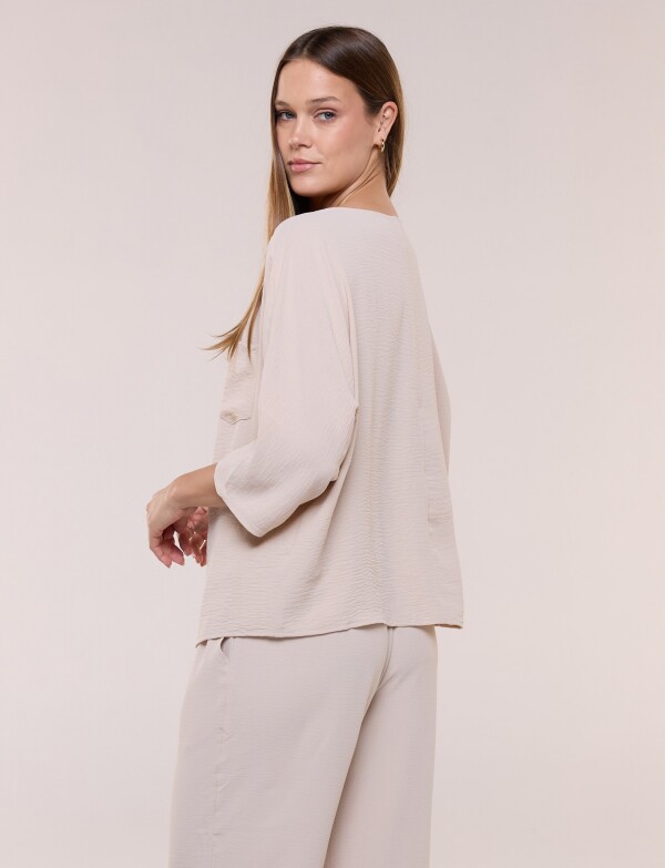 Blusa Oversize BEIGE