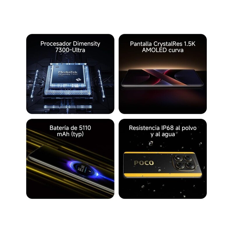 Celular Xiaomi Poco X7 256GB 8GB Green 5G DS Celular Xiaomi Poco X7 256GB 8GB Green 5G DS