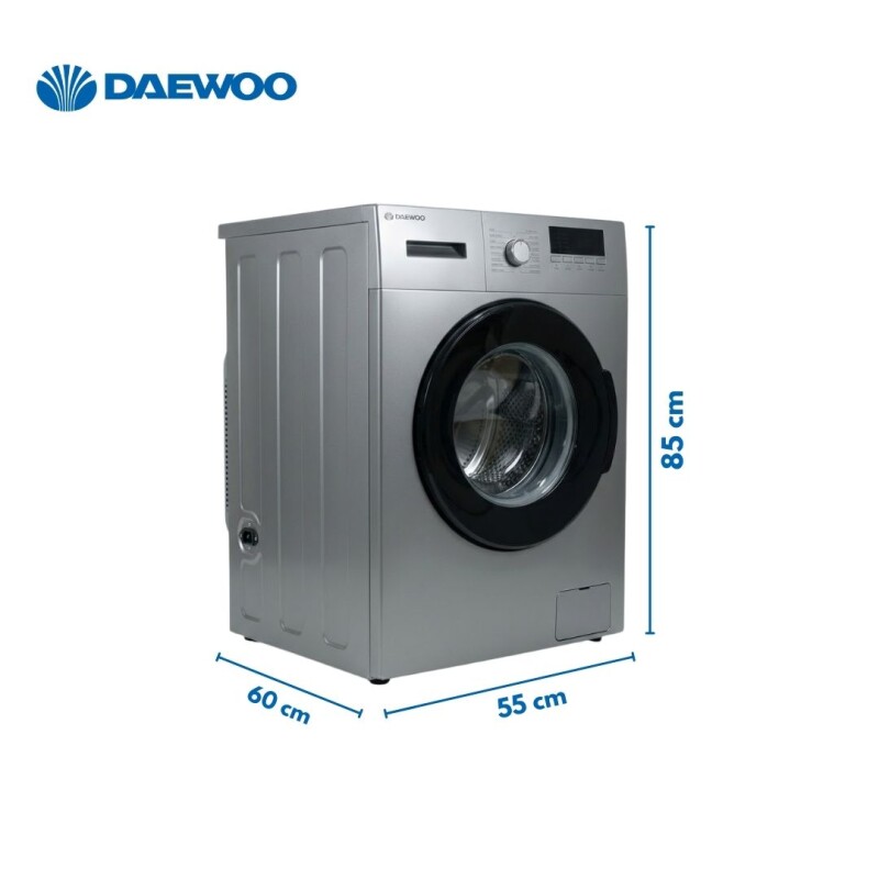 Lavarropas carga frontal Daewoo Inverter | Capacidad de 10kg | Color silver Lavarropas carga frontal Daewoo Inverter | Capacidad de 10kg | Color silver