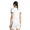 REMERA ADIDAS 3S TEE SLIM Mujer KD3683 Blanco-negro