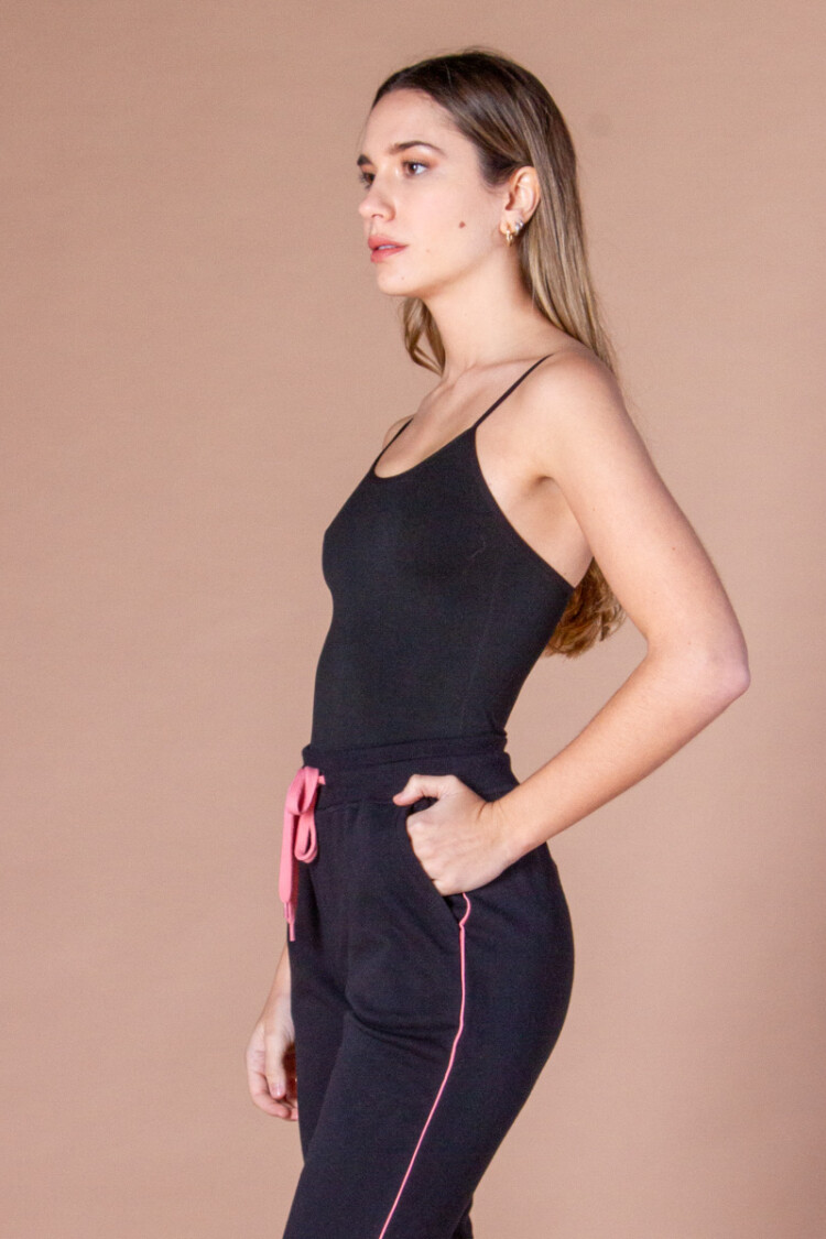 MUSCULOSA SEAMLESS START Negro