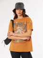 T-SHIRT MENCHI RUSTY Mostaza