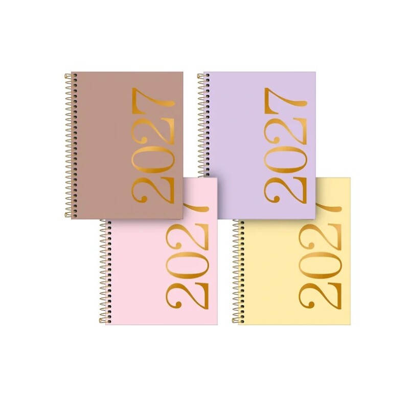 Agenda 2027 Tilibra Vainilla Diaria 17,7 x 24 cm AGENDA TILIBRA LE VANILLE 2027 DIARIA CON ESPIRAL