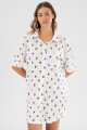 Camison mafalda 2 Marfil
